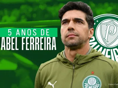 5 anos de Abel Ferreira no Palmeiras; teste seus conhecimentos sobre o treinador