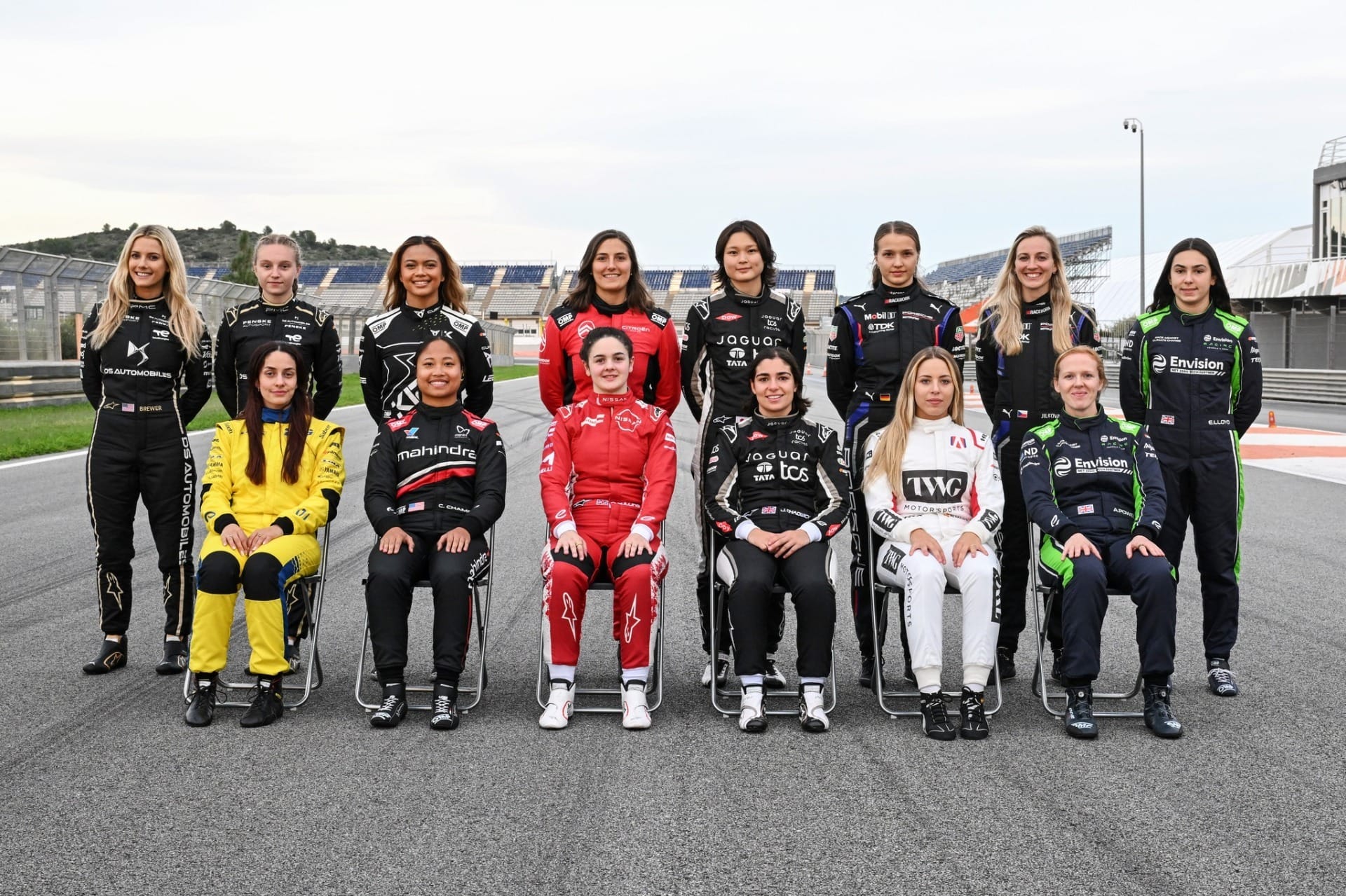 Chloe Chambers supera Abbi Pulling e lidera teste feminino da pré-temporada da Fórmula E