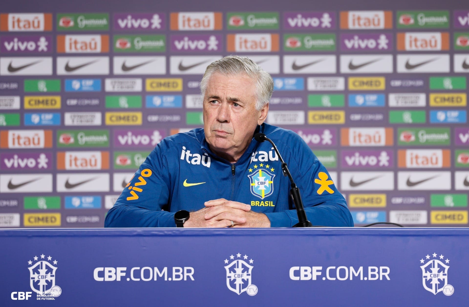Quantos jogos Ancelotti tem pela Seleção até a Copa do Mundo? Veja