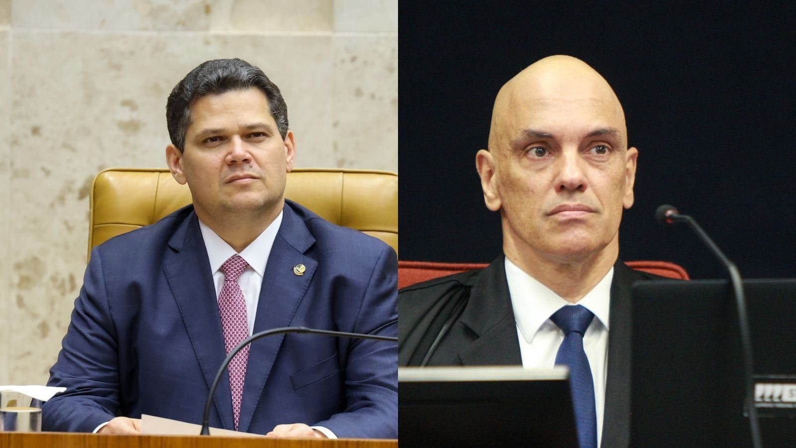Moraes se reúne com Davi Alcolumbre para discutir segurança pública e letalidade das polícias