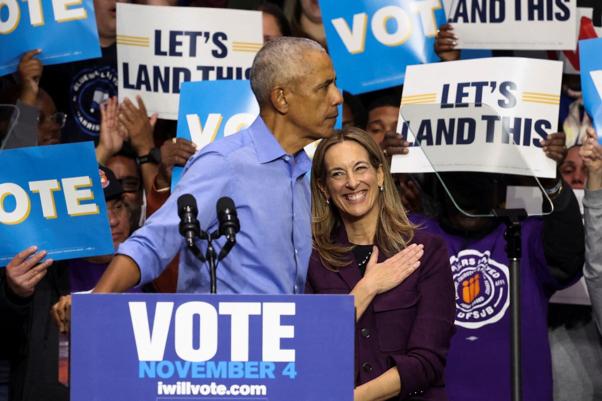 Obama parabeniza democratas por vitórias nas eleições dos EUA: ‘Futuro parece mais promissor’