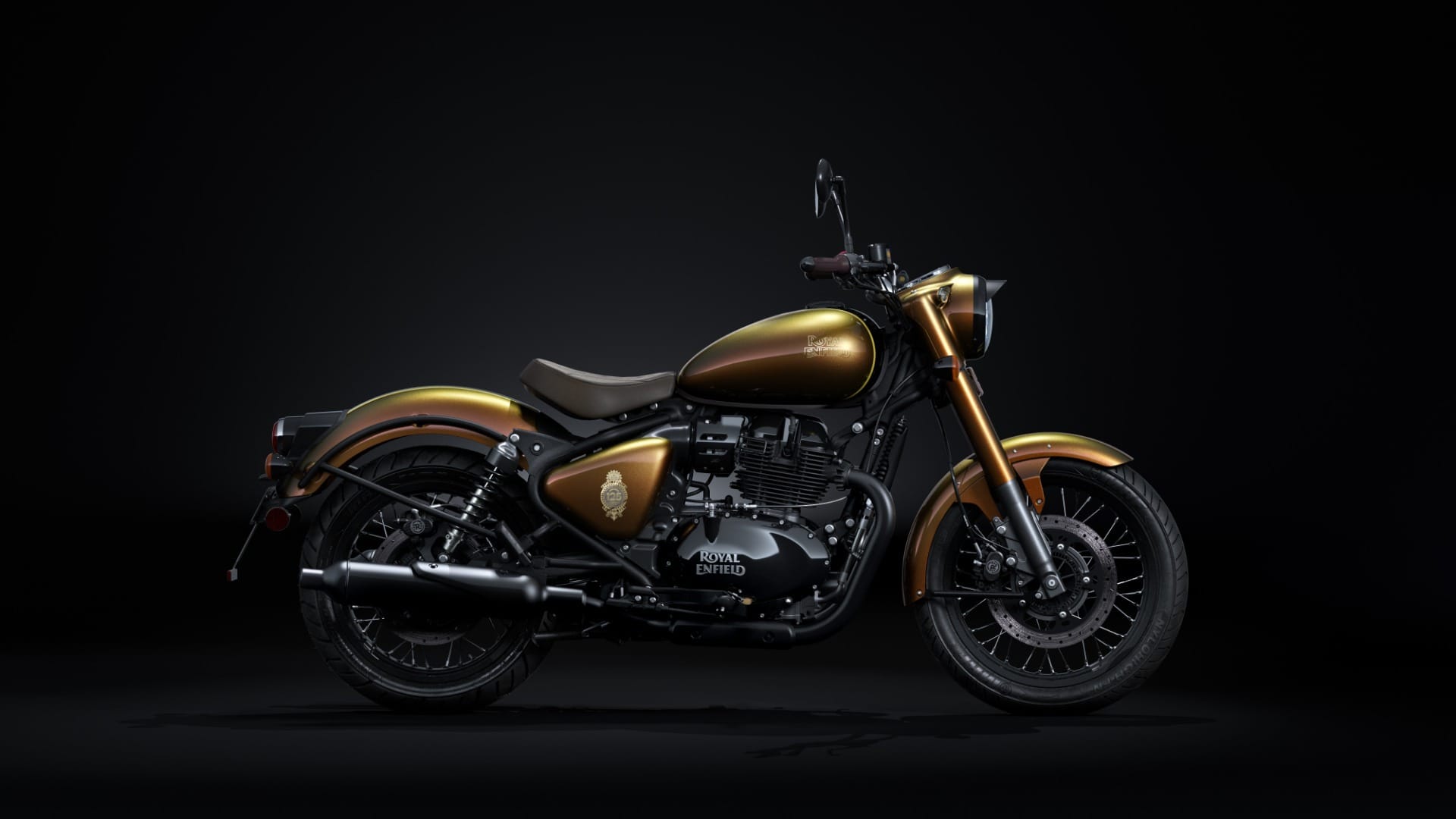 Modelo Classic 650 125th, da Royal Enfield