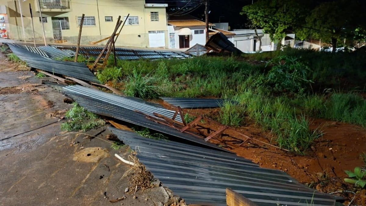 Chuva forte e rajadas de vento provocam transtornos no interior de SP; veja balanço