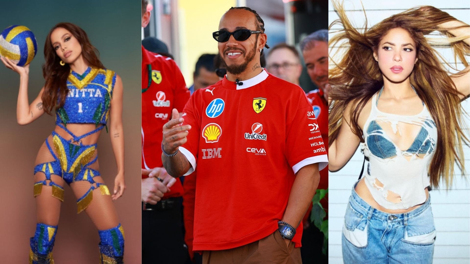 Quem foram as namoradas e affairs de Lewis Hamilton? Lista vai de Anitta a Shakira