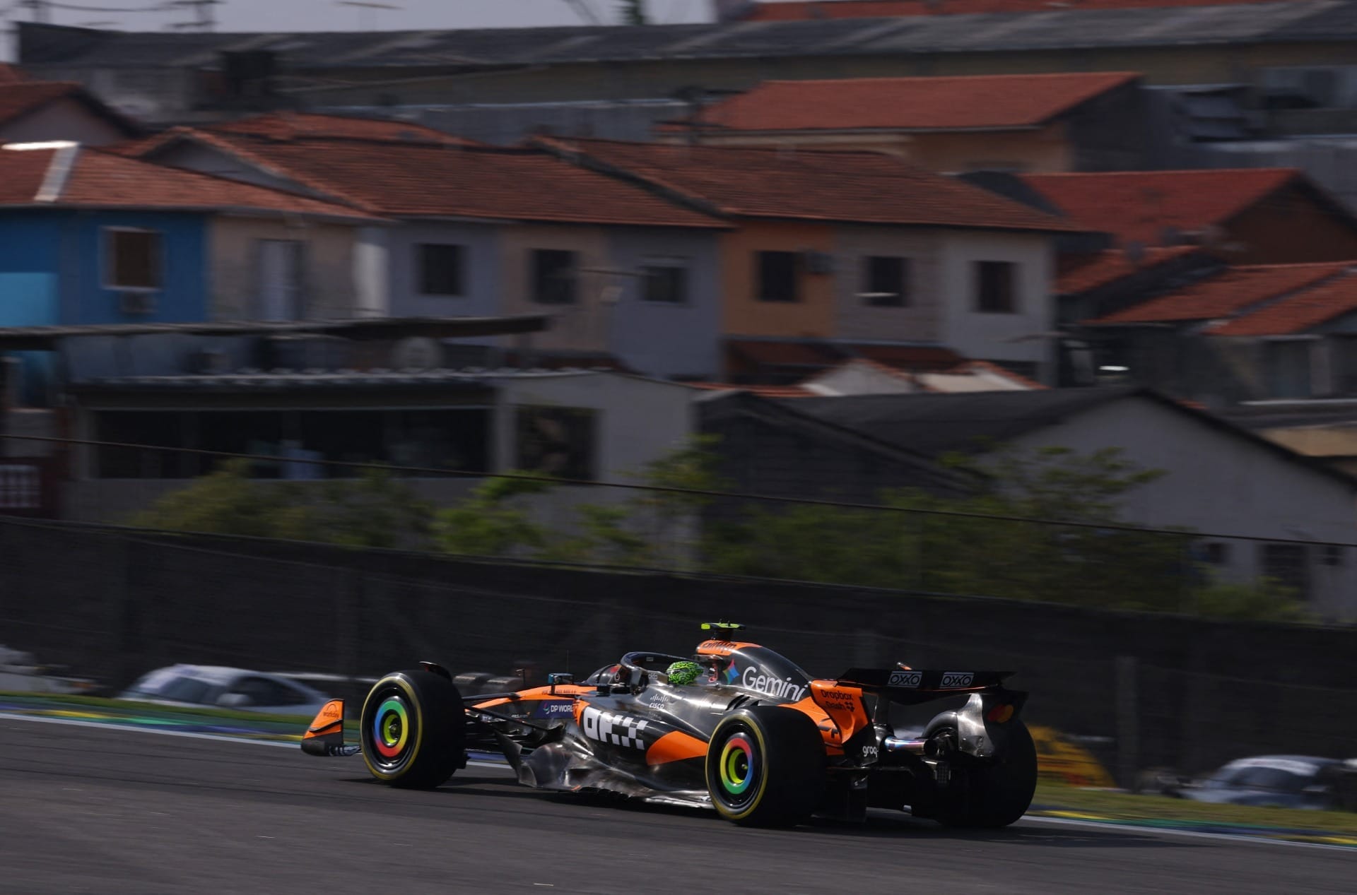 Lando Norris (McLaren) na classificação sprint do GP de São Paulo 2025