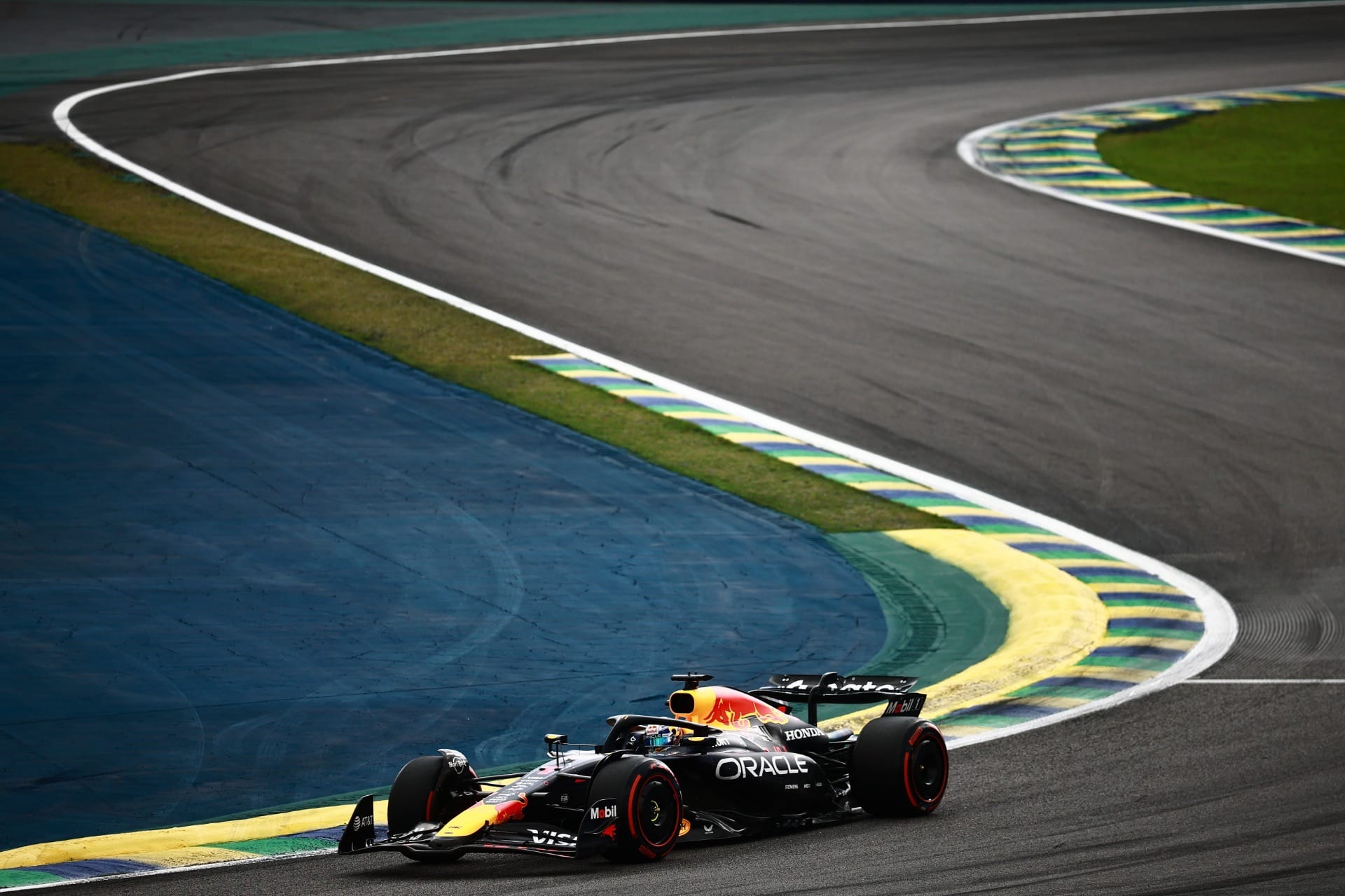 Max Verstappen (Red Bull) na classificação do GP de São Paulo 2025