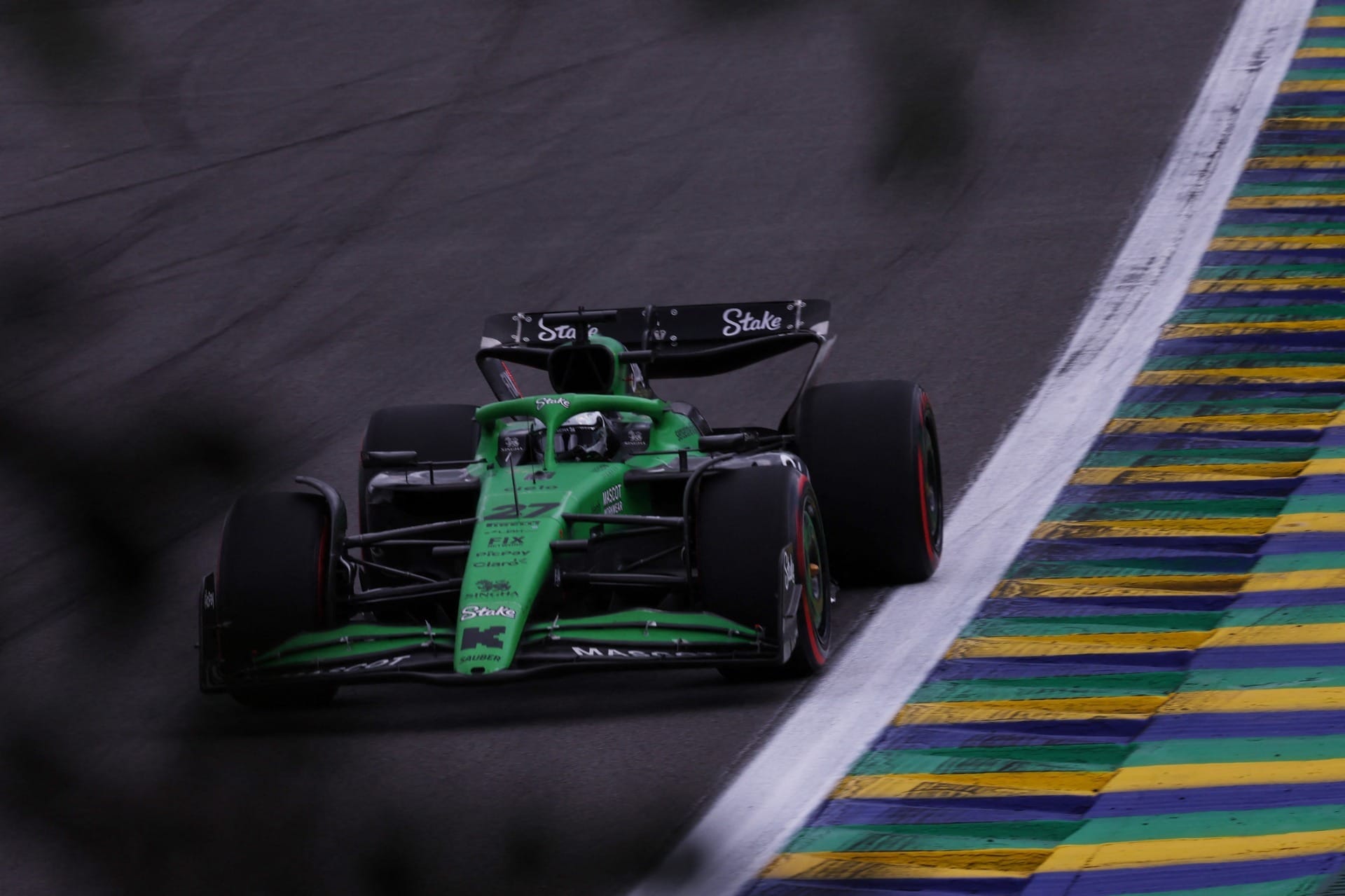 Nico Hülkenberg (Sauber) na classificação do GP de São Paulo 2025
