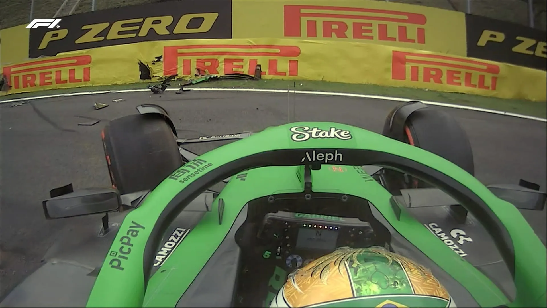 Bortoleto bate e deixa GP de Interlagos