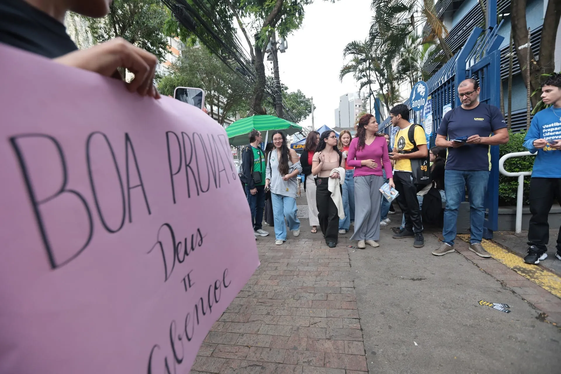 Estudantes realizam primeira prova do Enem 2025 em São Paulo