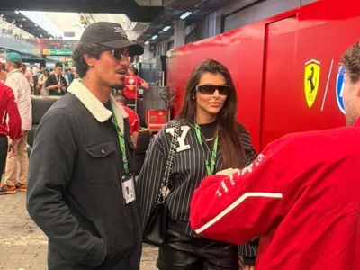 Em conversa com Gabriel Medina, Lewis Hamilton afirma: "Vou ser campeão mundial pela Ferrari"