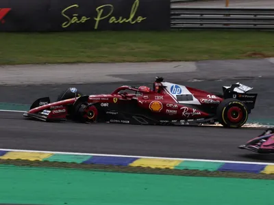 Leclerc critica Piastri e Antonelli após abandono no GP de São Paulo: "Irritante"