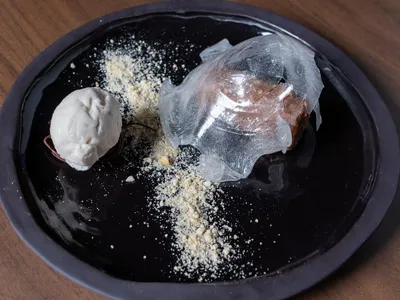 Crème brûlée de café com avelã e sorvete de banana | Band Receitas