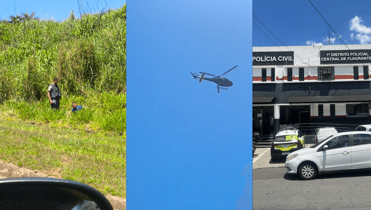 Homem furta carro no Centro de Campinas e é preso pela PM após perseguição policial