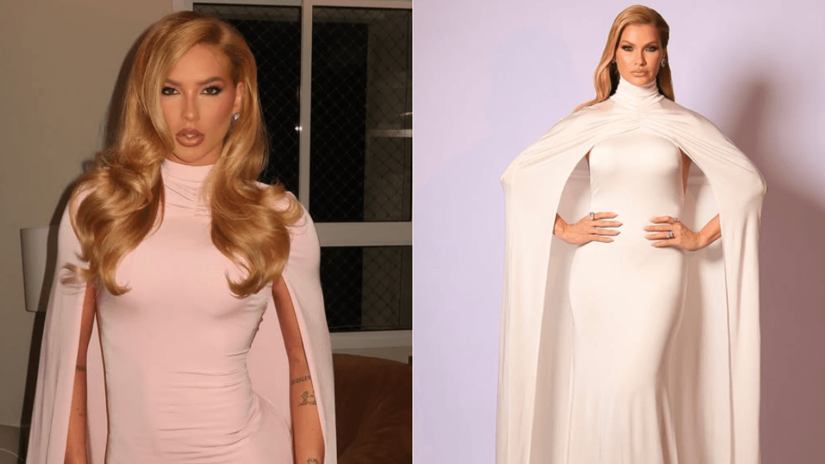 Virgínia e Andressa Suita usam vestidos iguais, mãe de Zé Felipe comenta e gera polêmica