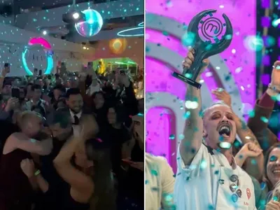 Assista ao momento em que Leo Salles descobre ser campeão do MasterChef Confeitaria 2025