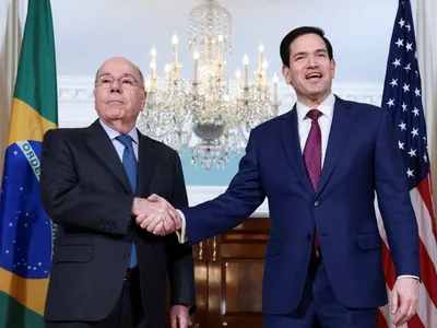 Mauro Vieira classifica como positiva a reunião com Marco Rubio sobre tarifaço no EUA