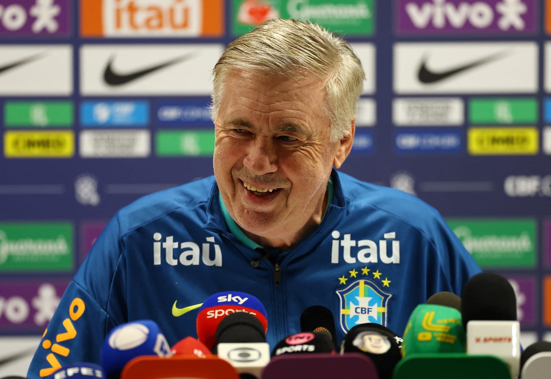 Ancelotti revela provável formação da Seleção Brasileira contra Senegal