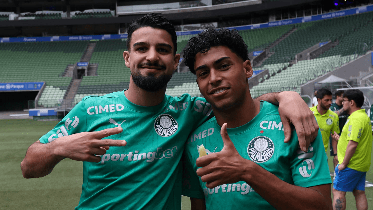 Flaco joga? Veja a provável escalação do Palmeiras para enfrentar o Santos