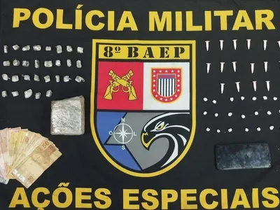 Homem é preso em flagrante por tráfico de drogas em Cândido Mota