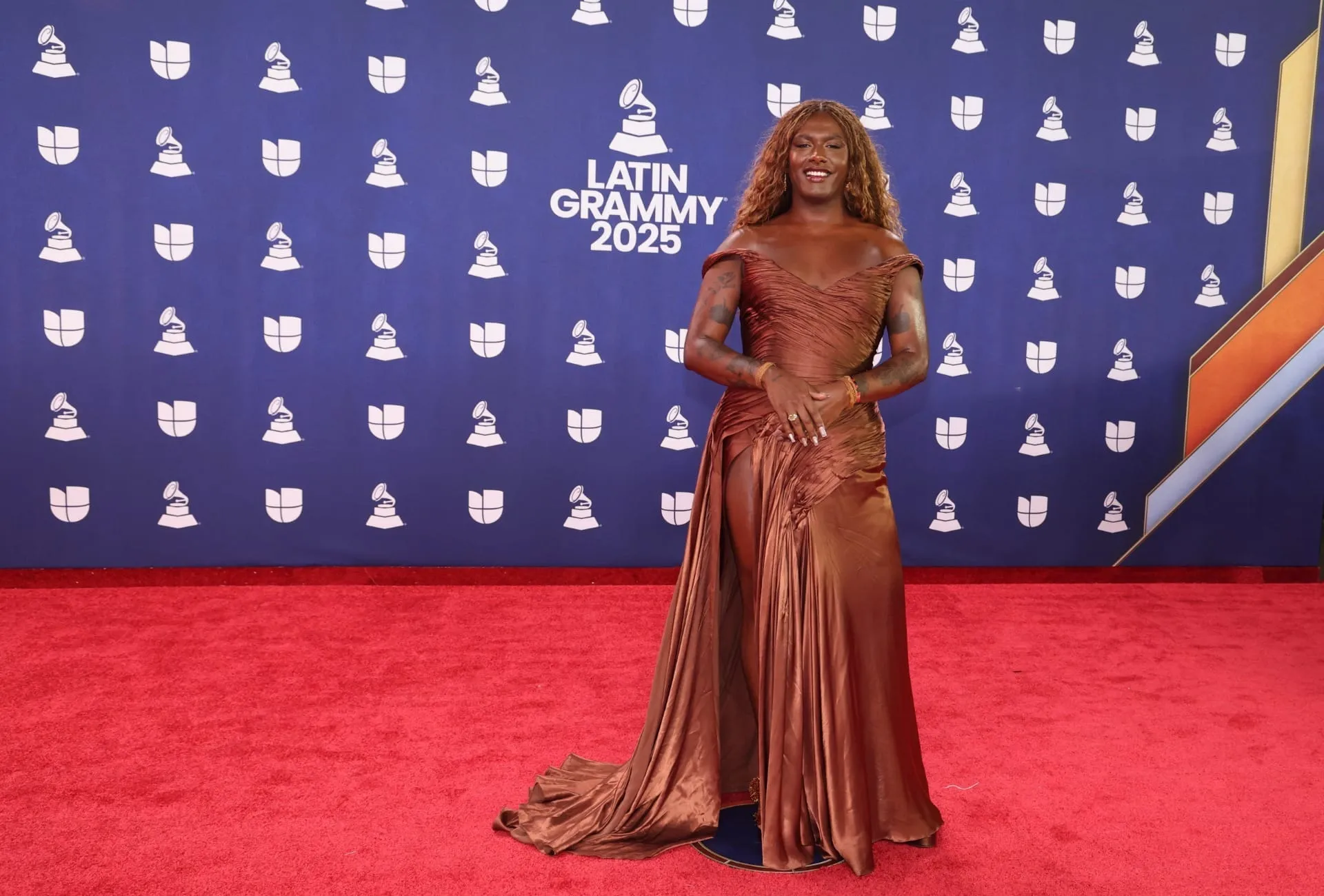 Liniker no Grammy Latino 2025 | REUTERS