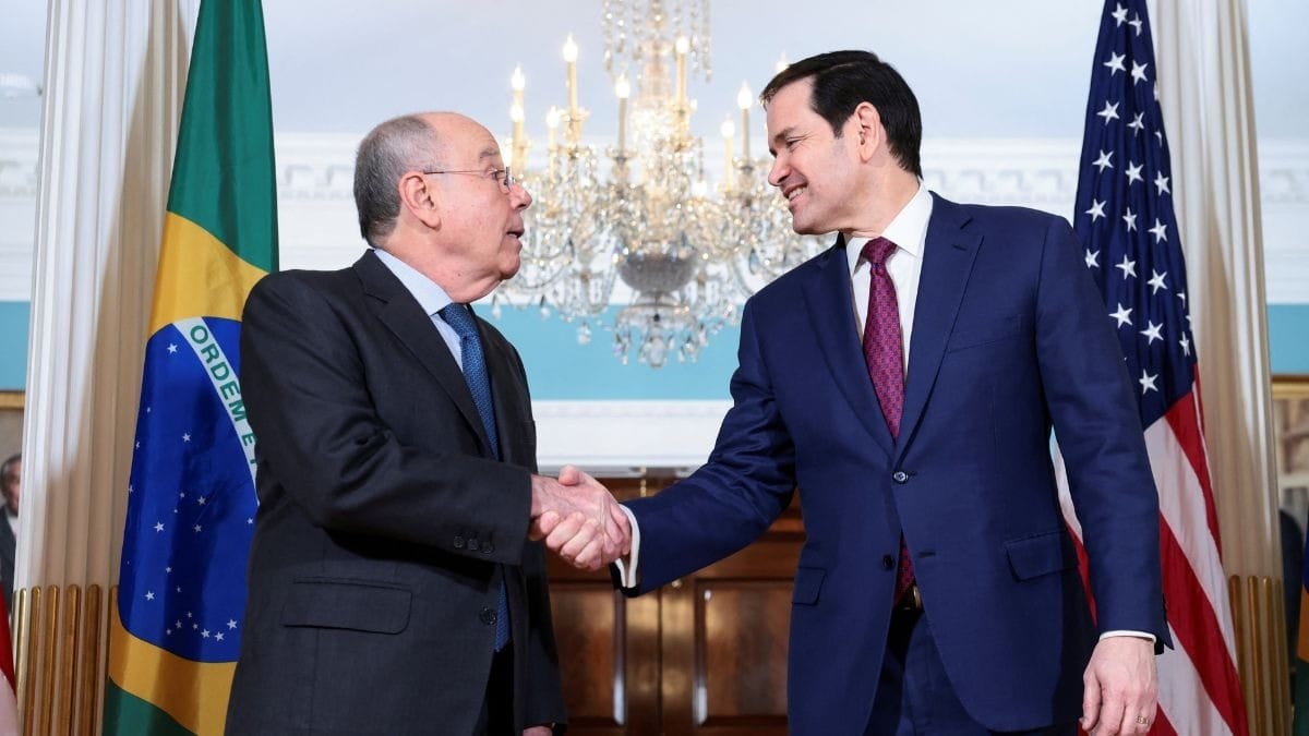 Após reunião, Rubio publica foto com Vieira e fala em ‘reciprocidade’ na relação EUA-Brasil