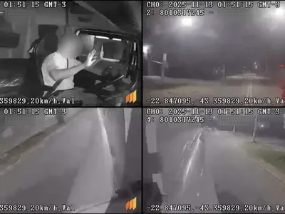 EXCLUSIVO: Motoristas de caminhões são assaltados em menos de meia hora na Zona Norte do Rio