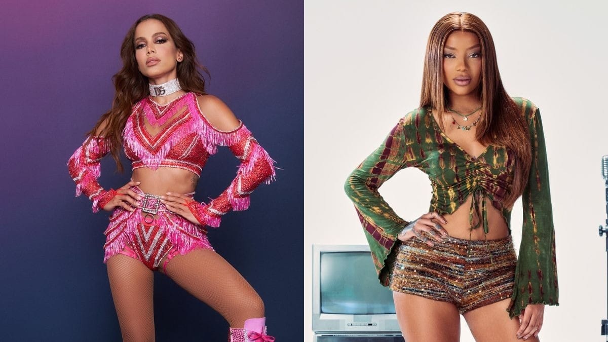 Anitta e Ludmilla  Foto: Reprodução/ Instagram @anitta @ludmilla