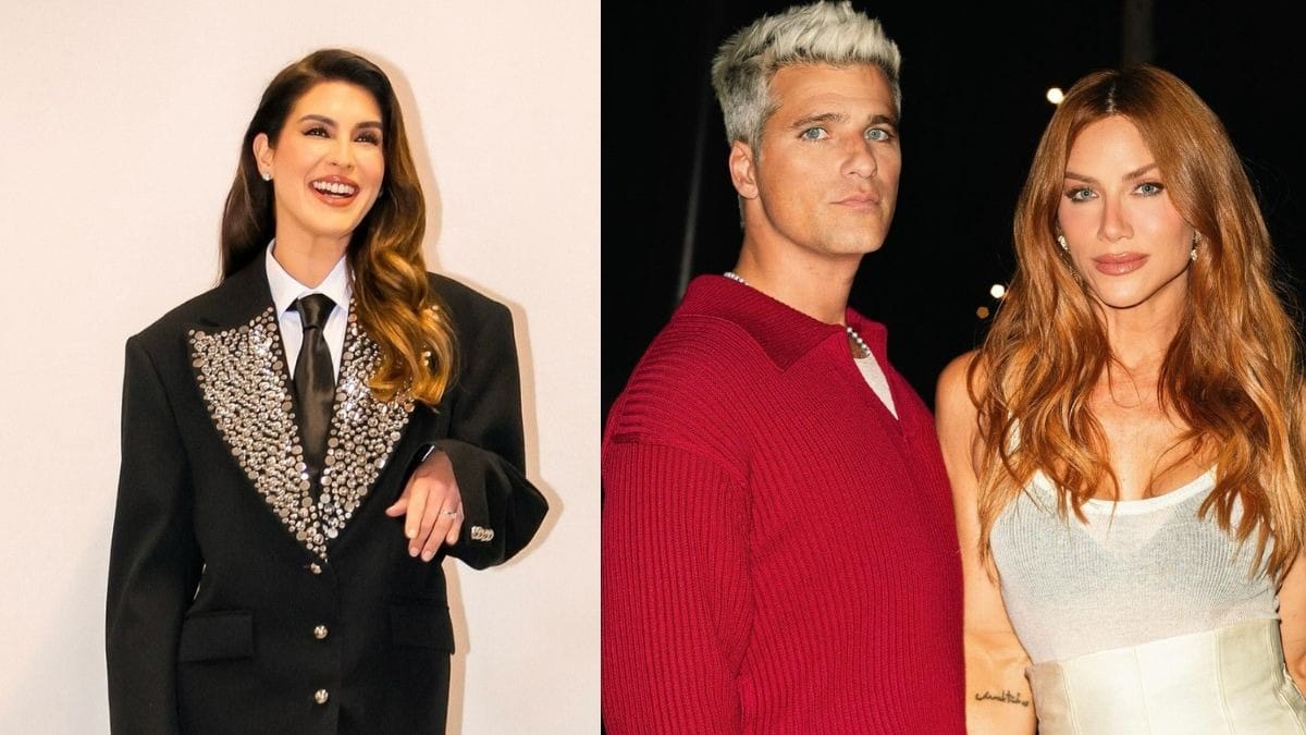 Fernanda Paes Leme, Bruno Gagliasso e Giovanna Ewbank Foto: Reprodução/ Instagram @fepaesleme @gioewbank