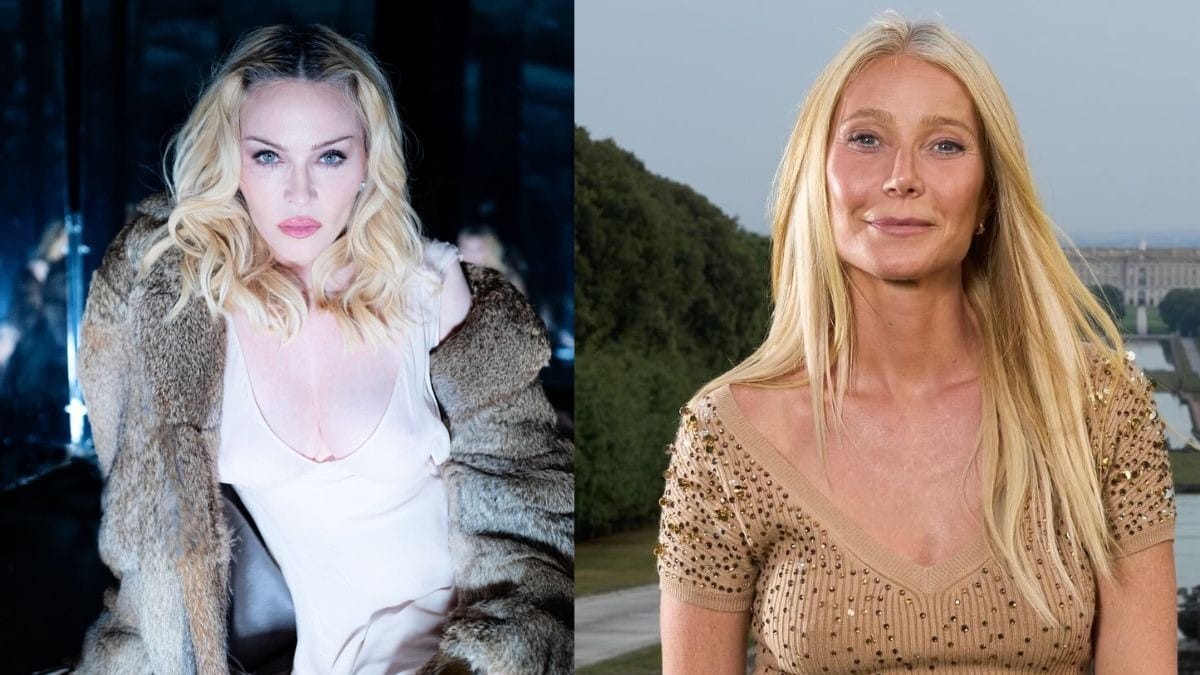 Gwyneth Paltrow e Madonna Foto: Reprodução/ Instagram @Gwynethpaltrow e @madonna