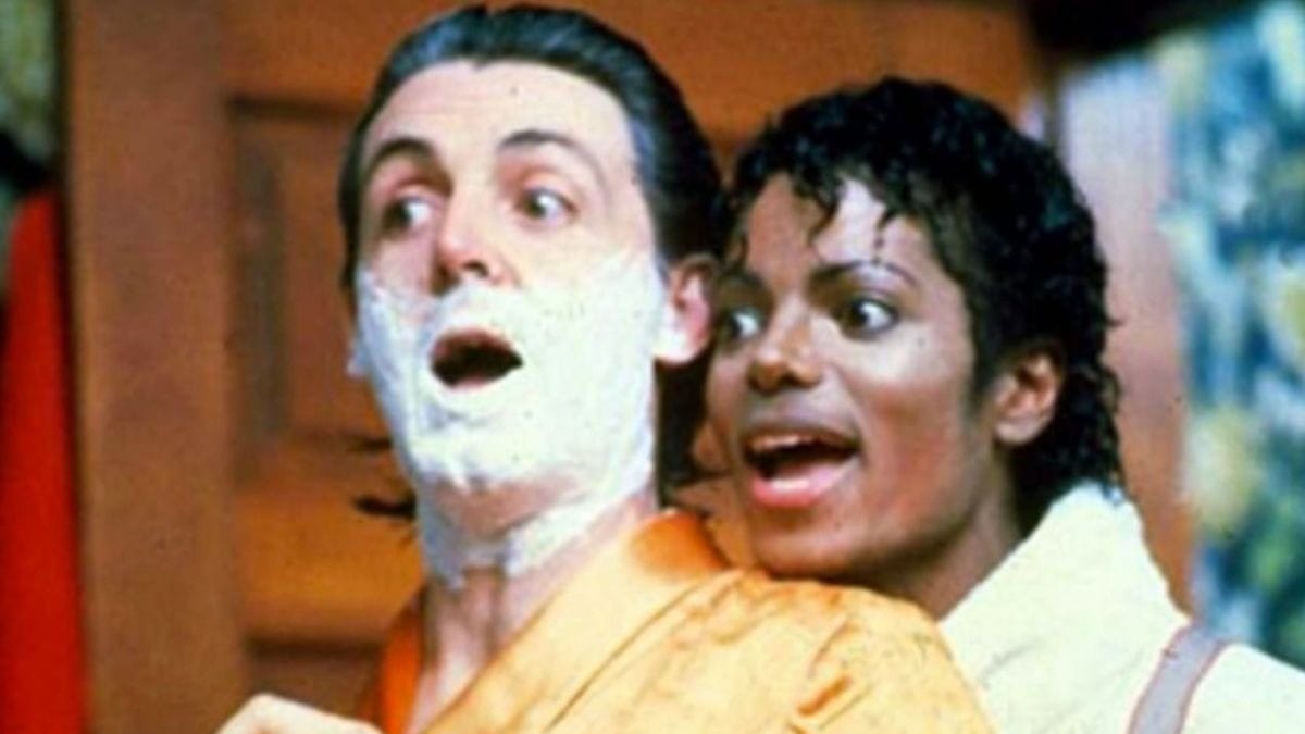 Michael Jackson e Paul McCartney Foto: Reprodução/ Youtube