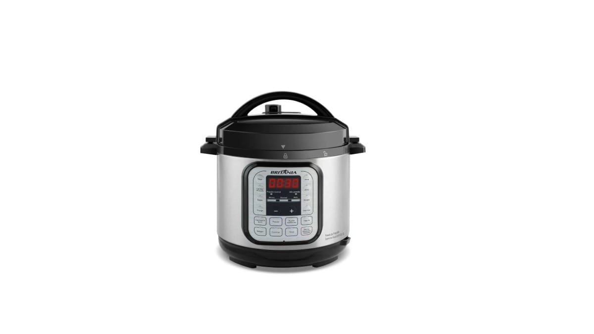 Panela de Pressão Elétrica Britânia 5 Litros BPP02G. / Reprodução: Britânia