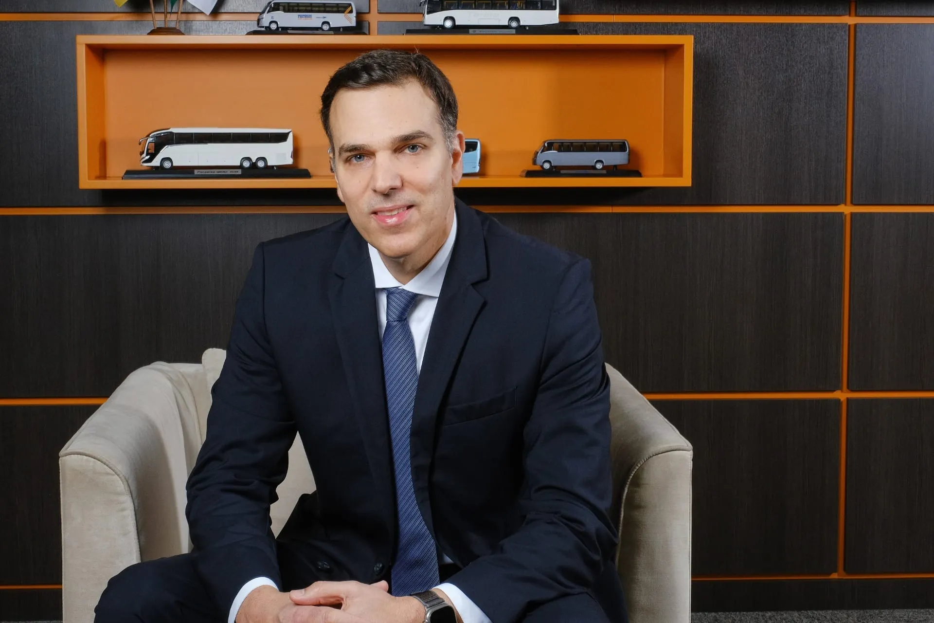 André Armaganijan, CEO da Marcopolo | Crédito: Divulgação/Marcopolo