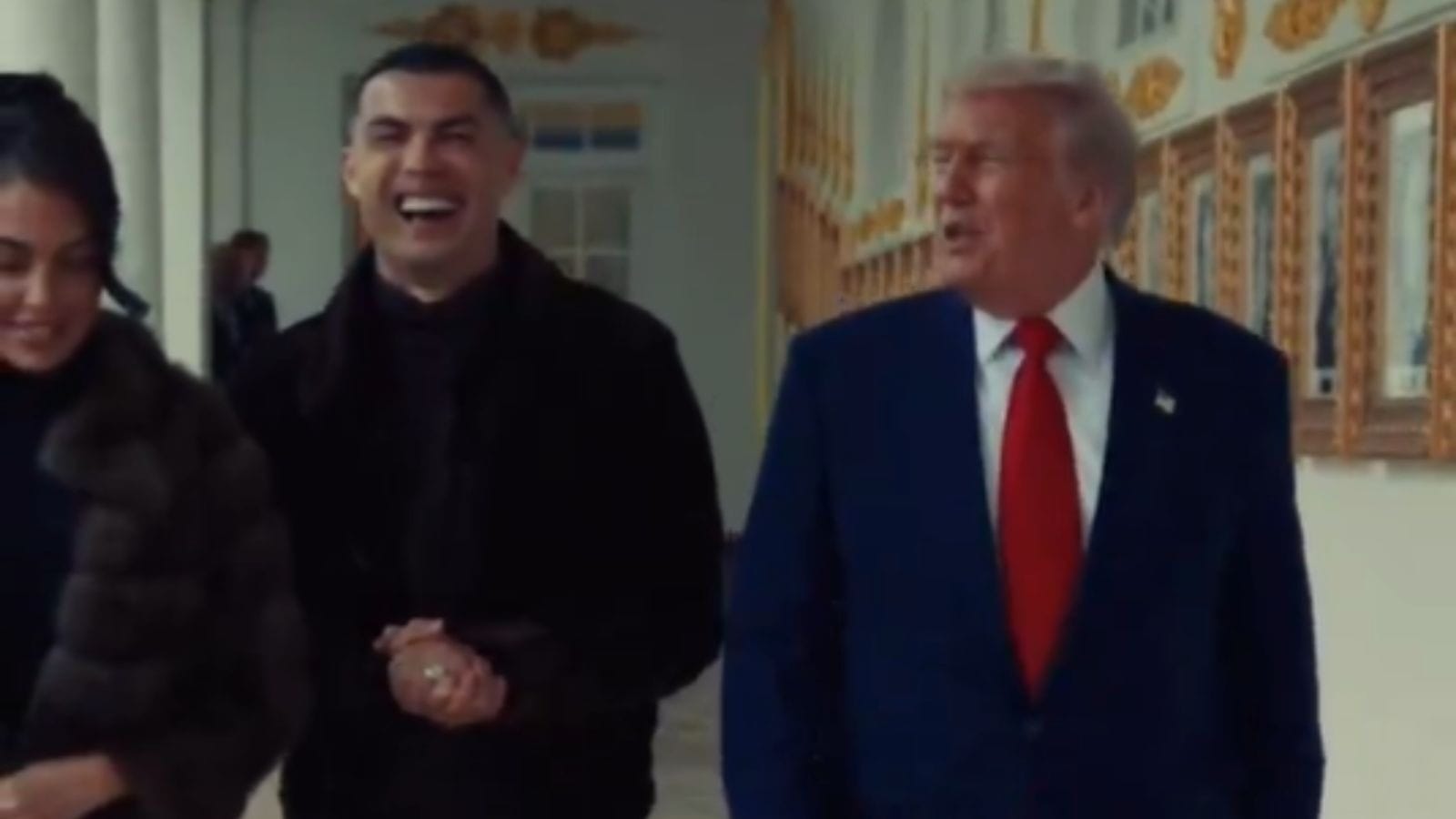 Por que Cristiano Ronaldo foi tão bem recebido por por Donald Trump?