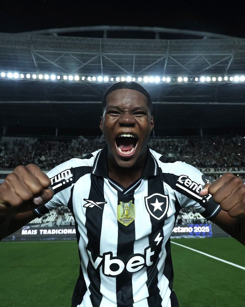 Kadir, atacante do Botafogo. Foto: Vítor Silva/ BFR
