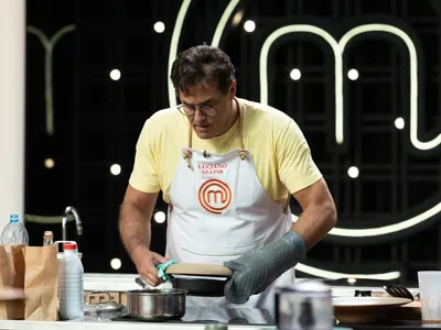 Esposa de Luciano Szafir diz que ator treina pro MasterChef com a família
