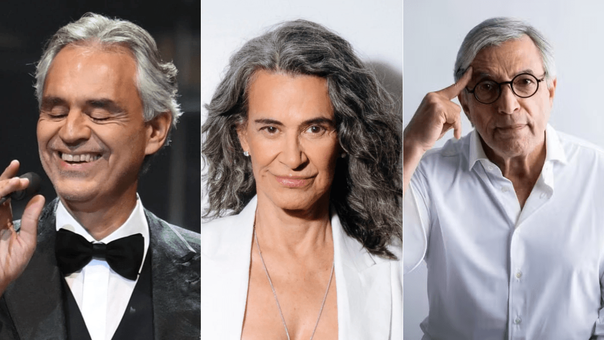 Bocelli, Simone e mais: quem são os artistas do show 'Natal Para O Bem'