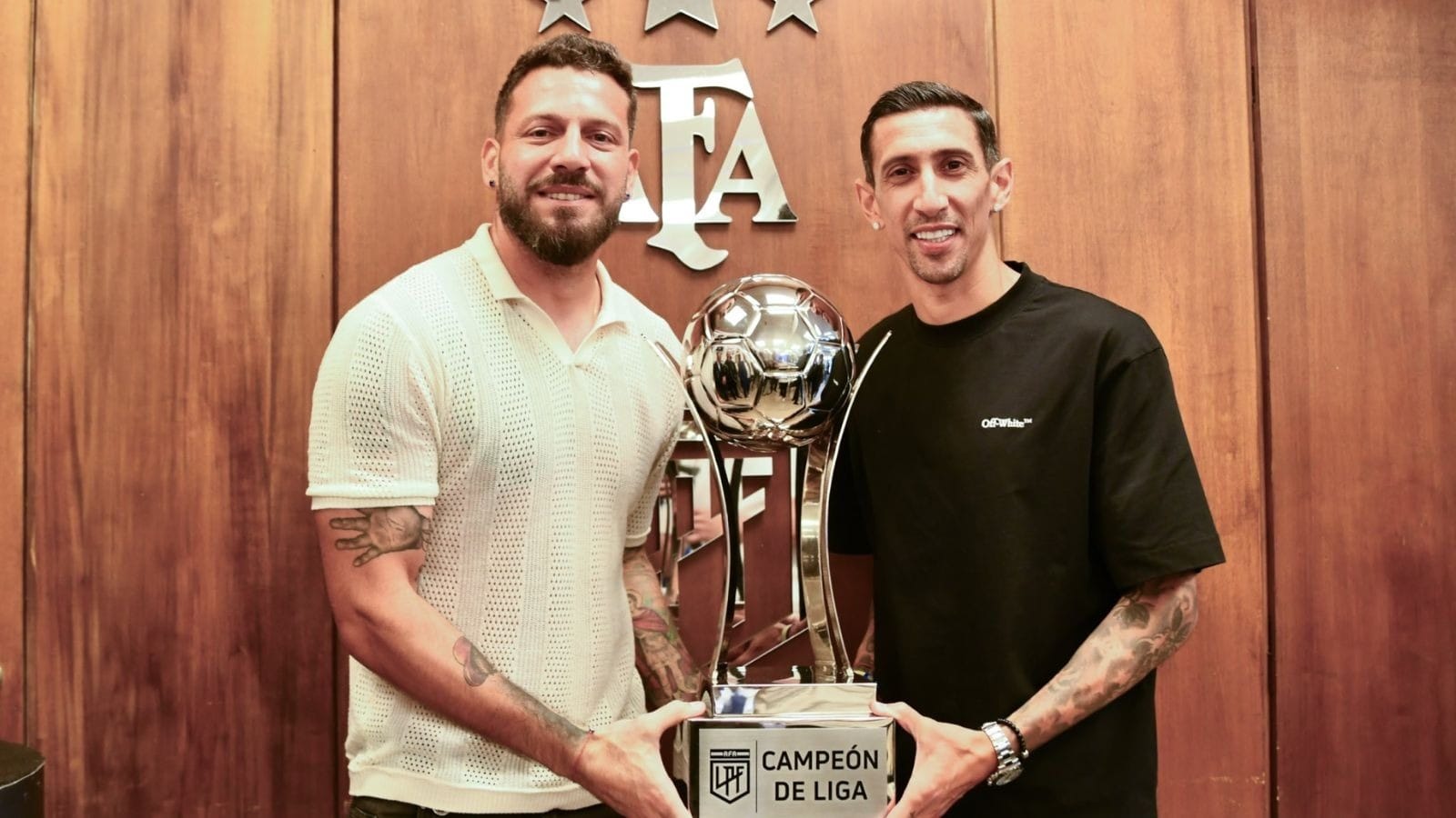 AFA "cria" título para o Rosario Central e Di María é campeão argentino 1