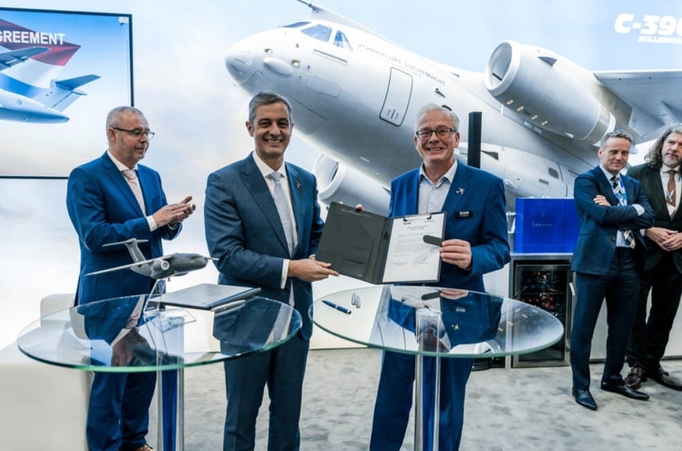 Embraer firma novas parcerias estratégicas na Holanda