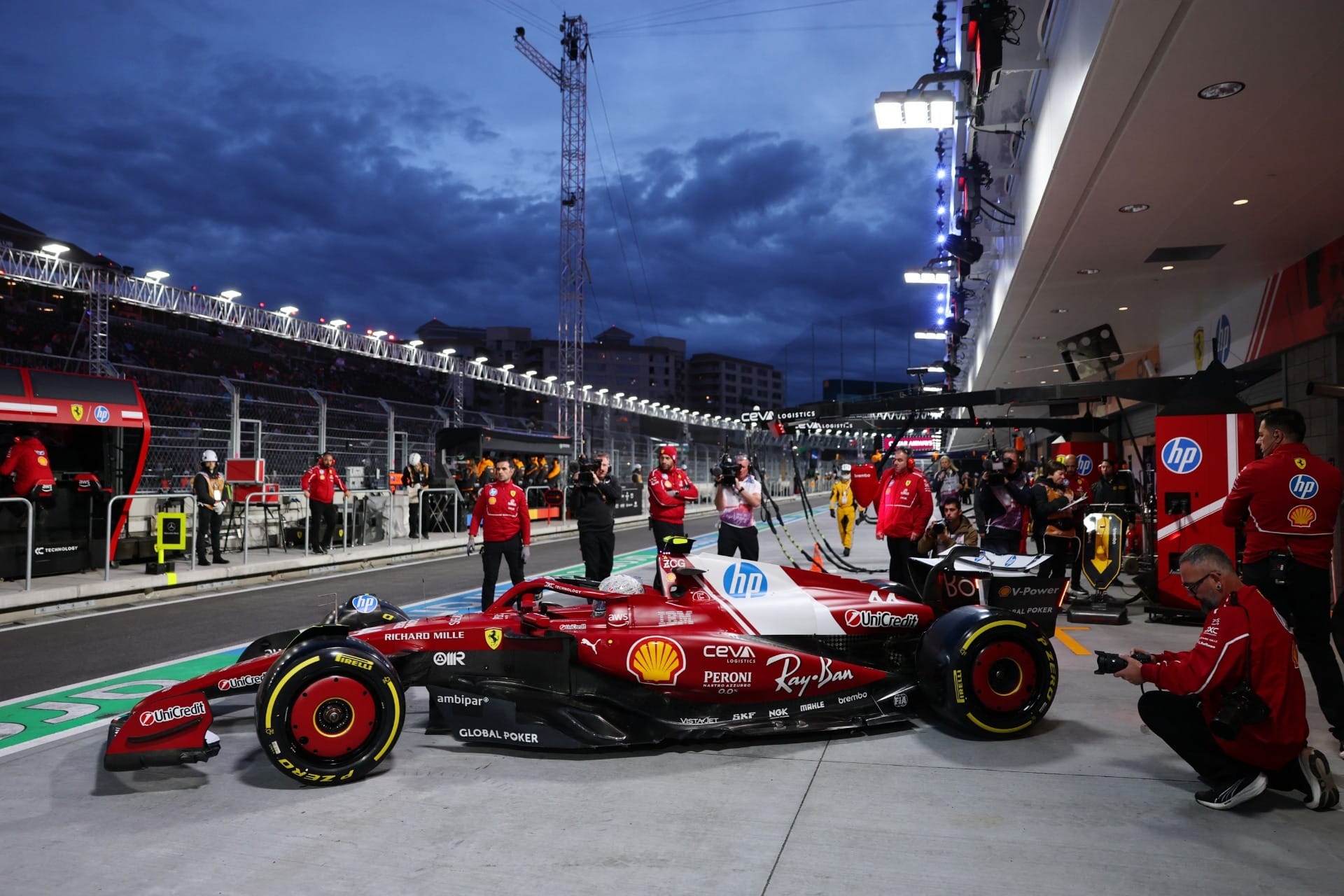 Treino livre 1 do GP de Las Vegas