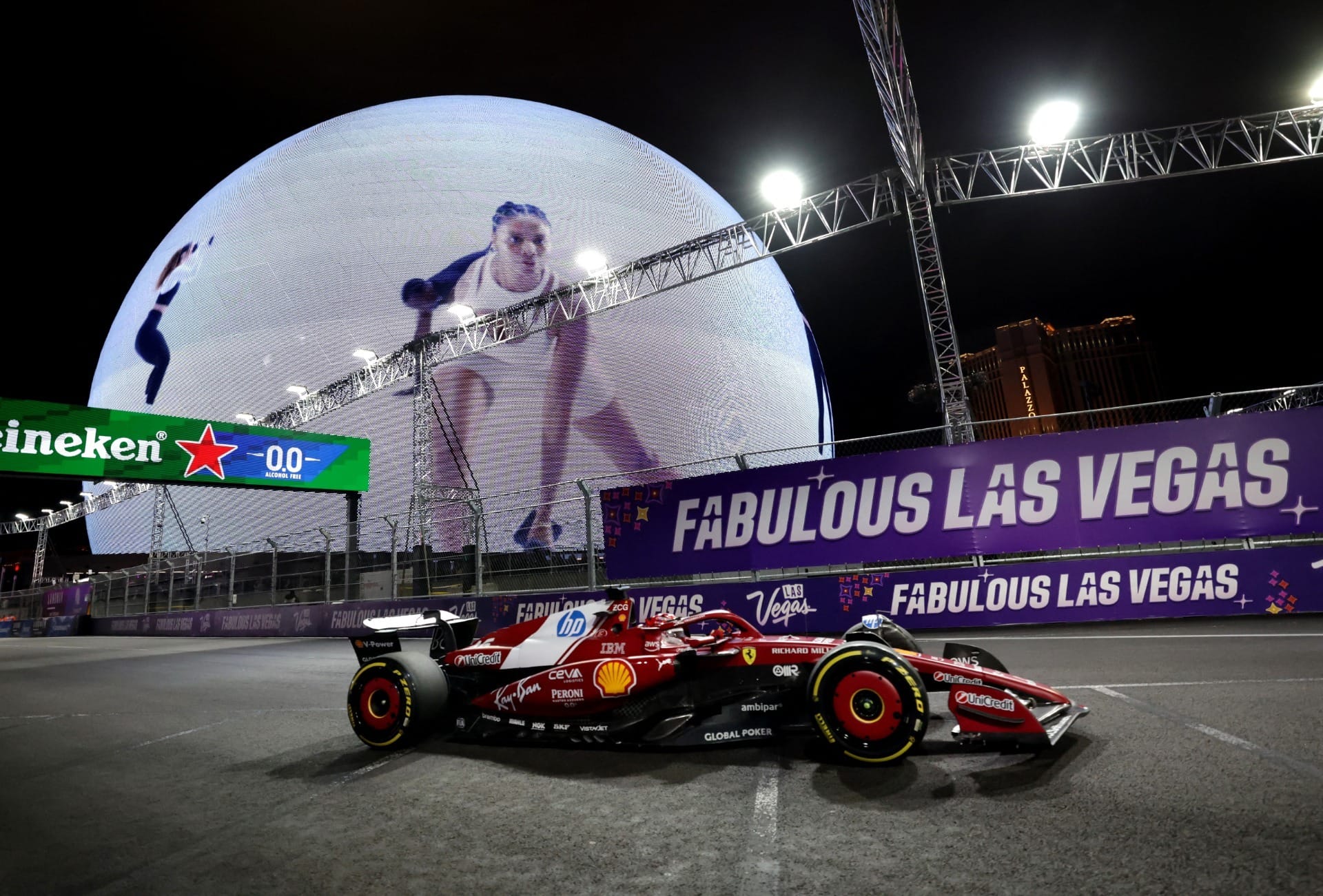 Treino livre 2 do GP de Las Vegas