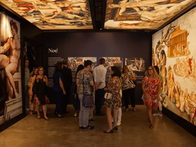 Maior exposição imersiva sobre Michelangelo chega ao Rio