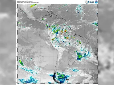 Frente fria e ciclone mudam o tempo no país com chuva e ventos fortes