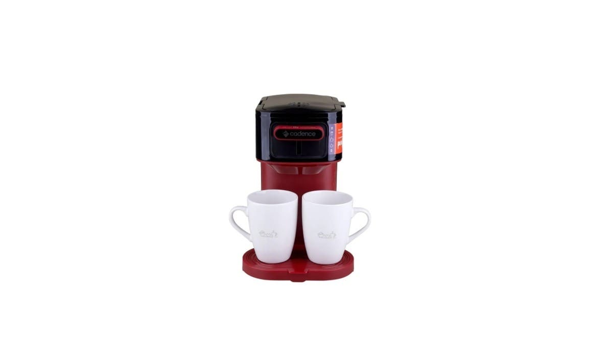 Cafeteira com 2 Xícaras Single CAF230. / Reprodução: Cadence