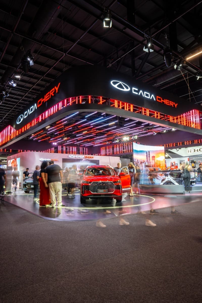 Chery Himla estreia no Salão do Automóvel com SUV elétrico de luxo e interior futurista iluminado