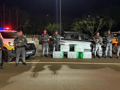 Polícia Rodoviária apreende veículo com mais de 265 Kg de pasta base de cocaína