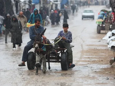 Fortes chuvas e alagamentos intensificam situação crítica em Gaza