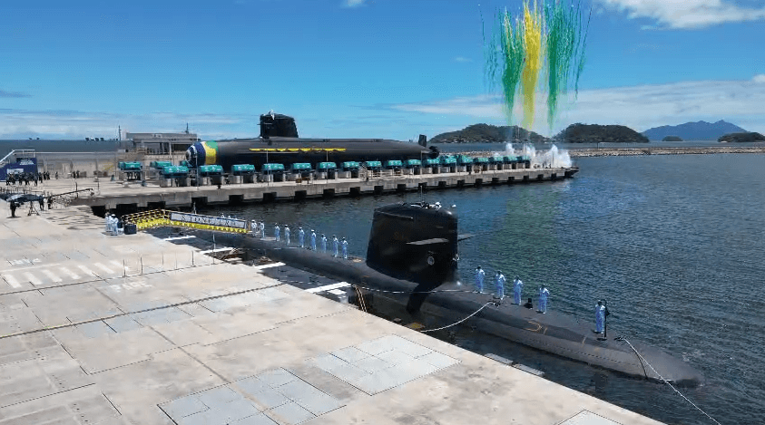 Marinha lança quarto submarino 100% brasileiro, o Almirante Karam