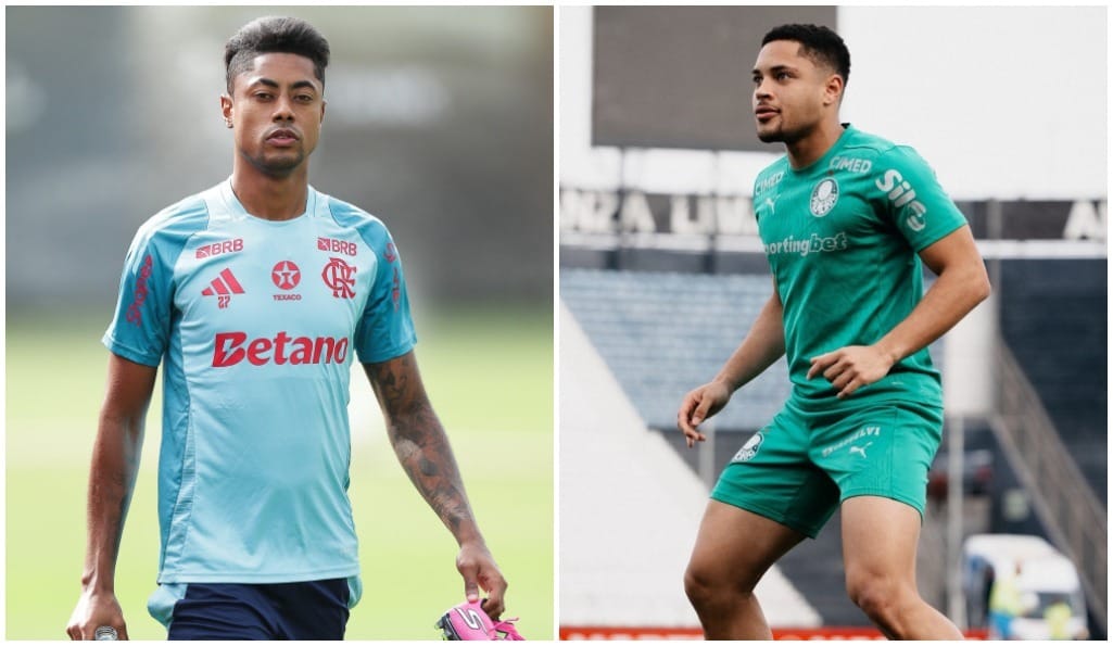 Palmeiras e Flamengo realizam primeiro treino para final da Libertadores; veja imagens
