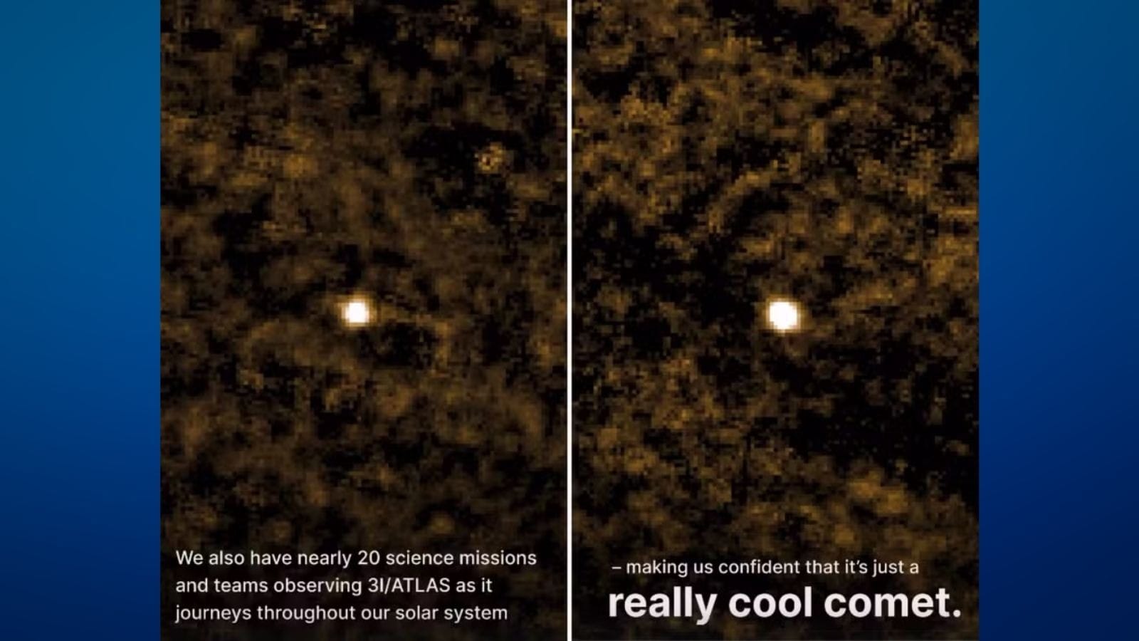 Cometa 3I/Atlas pode mudar de rota após passagem por Júpiter; entenda