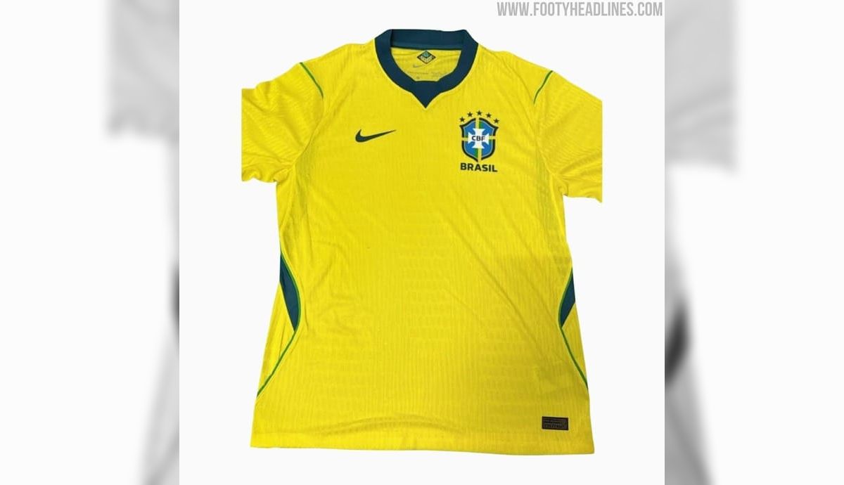 Site vaza camisa da Seleção Brasileira para Copa do Mundo 2026